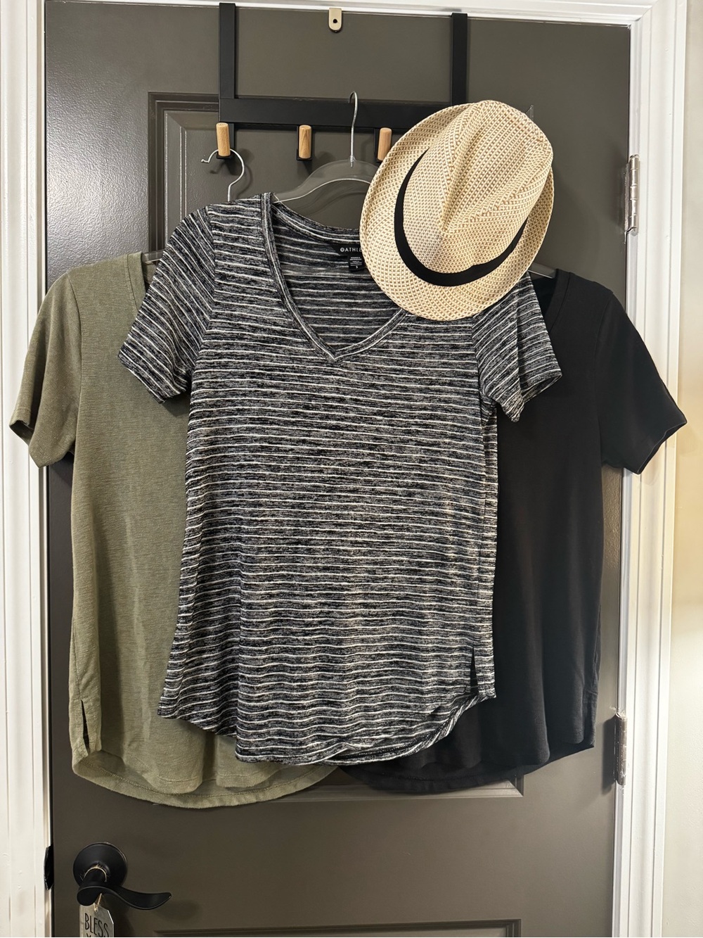 3 for $25 Athleta Breezy Scoop V-Neck Tees